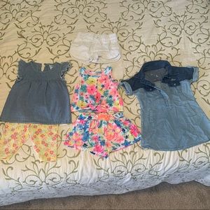 Baby girl 12 month summer bundle